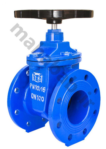 شیرکشویی چدنی زبانه لاستیکی مهاب